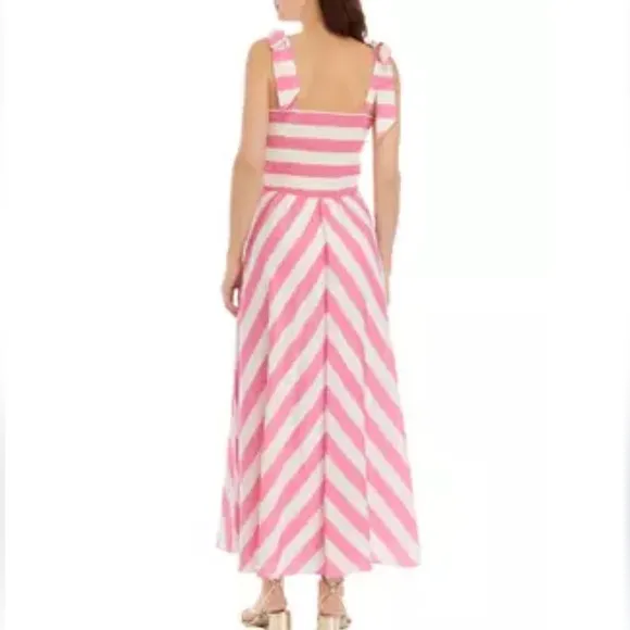 Sail to Sable Striped Megan Dress