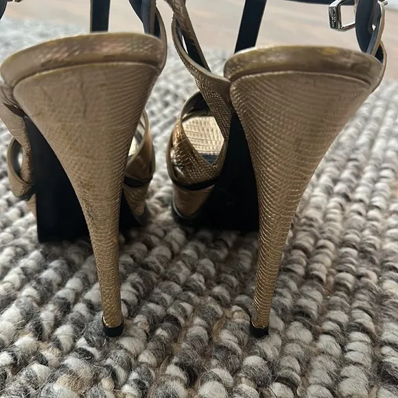 saint laurent high sandals