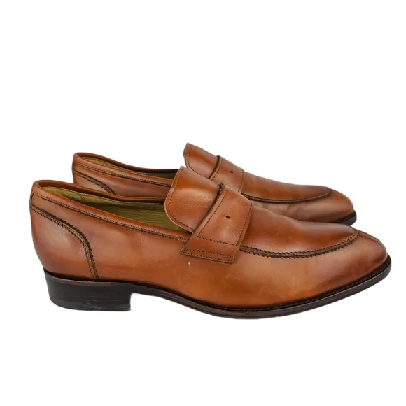 Saint Njord Tan Loafers