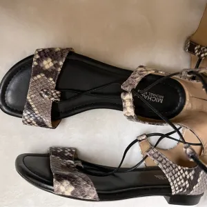 ✅SALE “Michael Kors” Tall Flat Gladiator Sandals