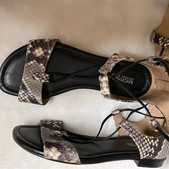 ✅SALE “Michael Kors” Tall Flat Gladiator Sandals