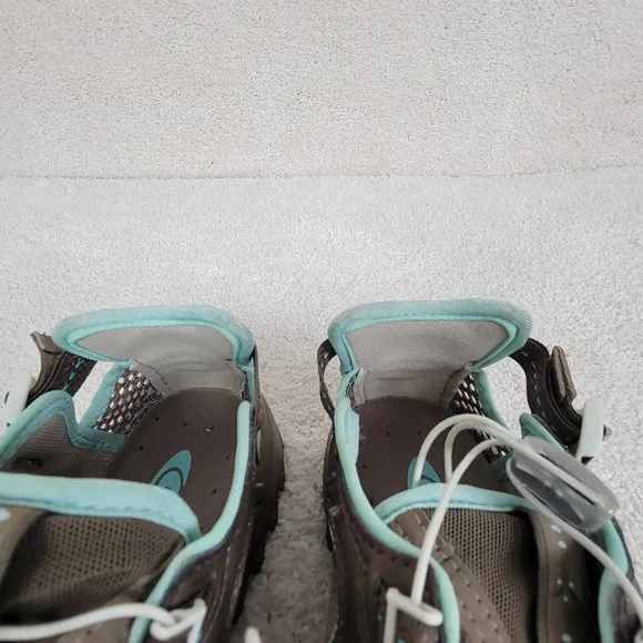 Salomon Brown/Aqua Techamphibian Trail Hiking Waterproof Sneaker/Sandals Sz 7