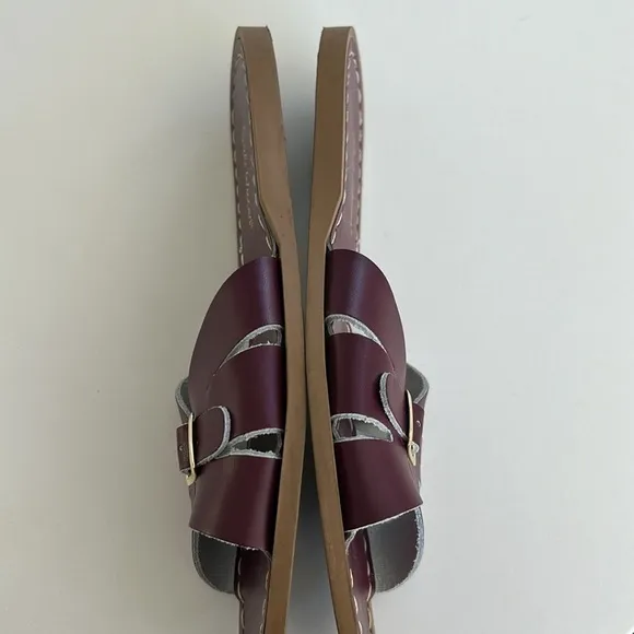 Saltwater Sandal Classic Slide Adult women’s  Size 8 Claret