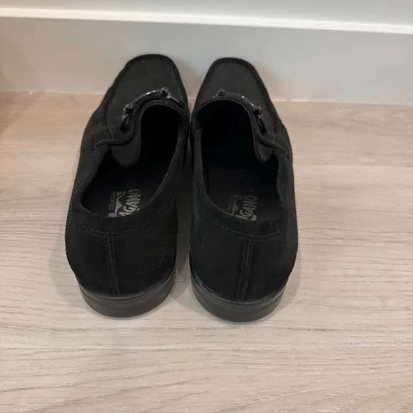 Salvatore Ferragamo Black Loafers Slip-On Shoes