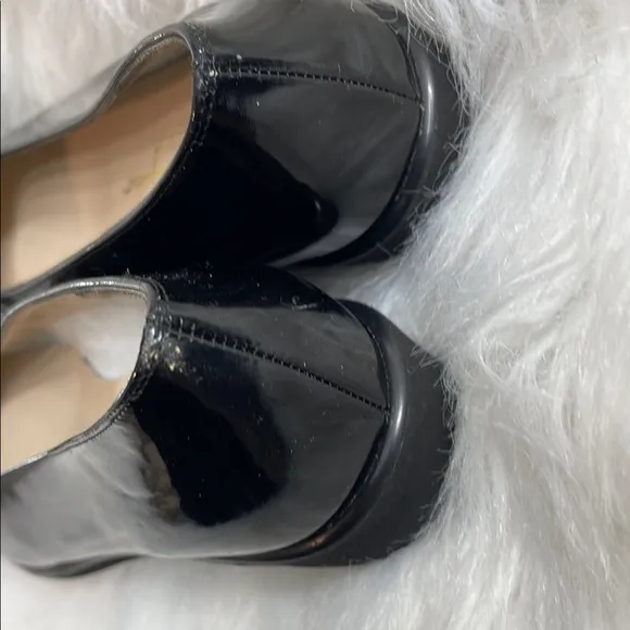 Salvatore Ferragamo Black Patent Leather Loafers