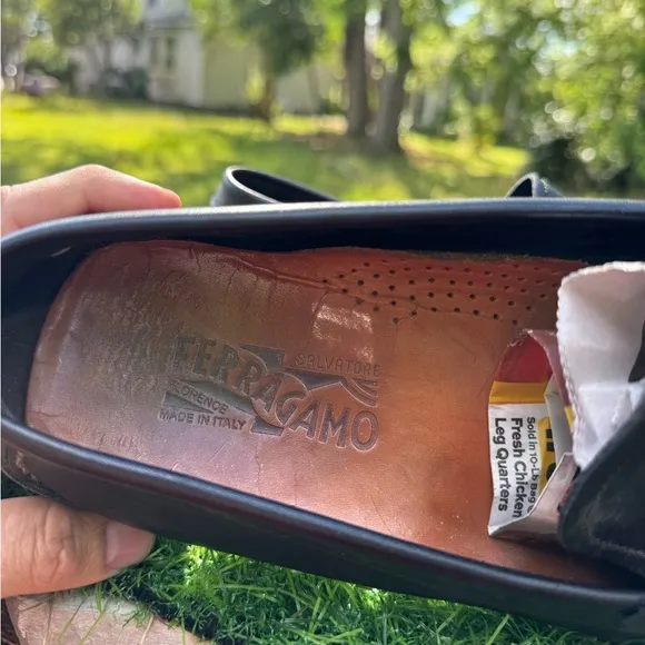 Salvatore Ferragamo. Designed for the modern man, these slip-ons feature