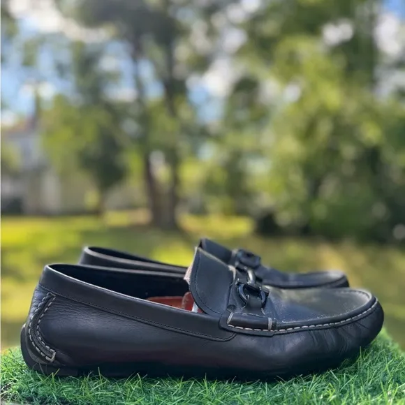 Salvatore Ferragamo. Designed for the modern man, these slip-ons feature