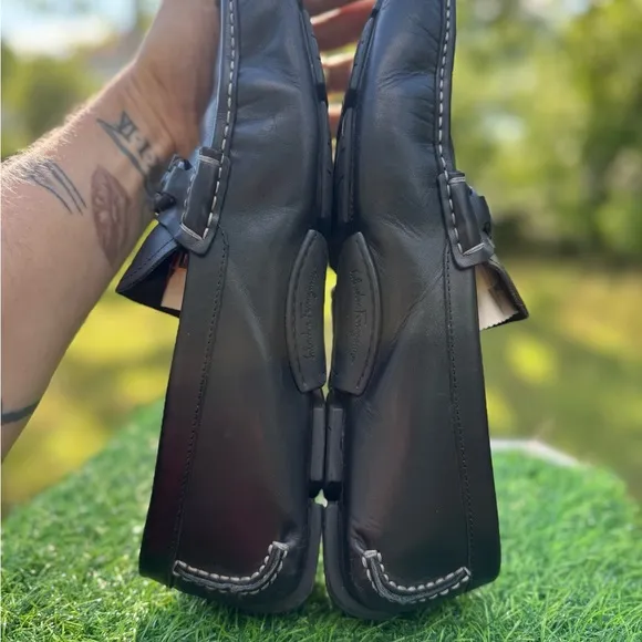 Salvatore Ferragamo. Designed for the modern man, these slip-ons feature