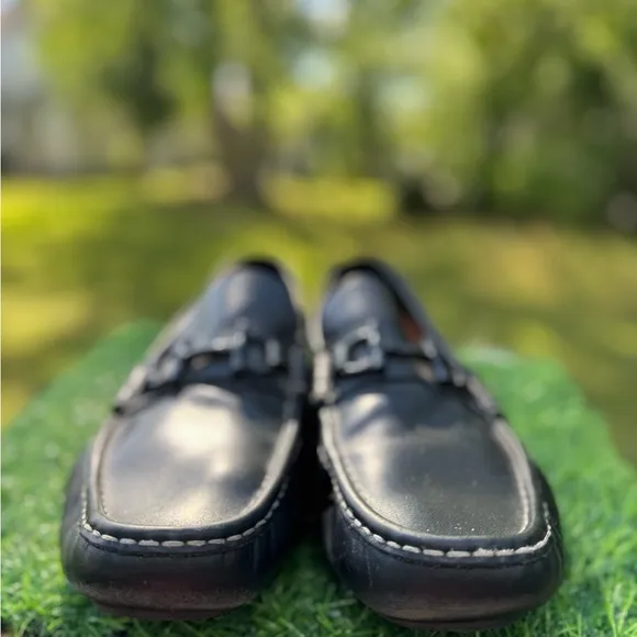 Salvatore Ferragamo. Designed for the modern man, these slip-ons feature