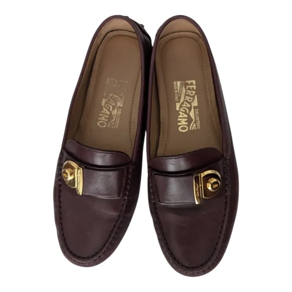 Salvatore Ferragamo Griotte Loafers 6 M