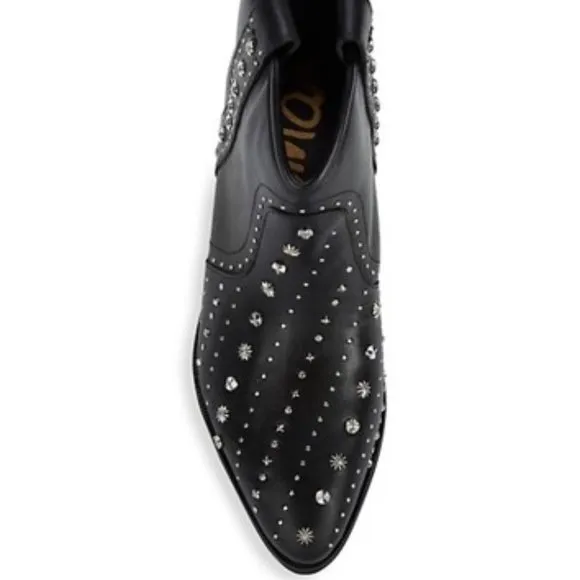 Sam Edelman Brian Western Style Studded Bootie
