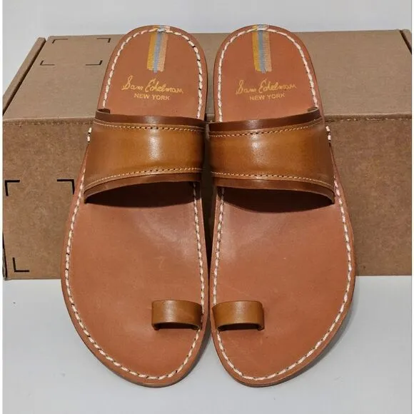 Sam Edelman, Genuine leather flat sandals. NEW-SIZE 8.5