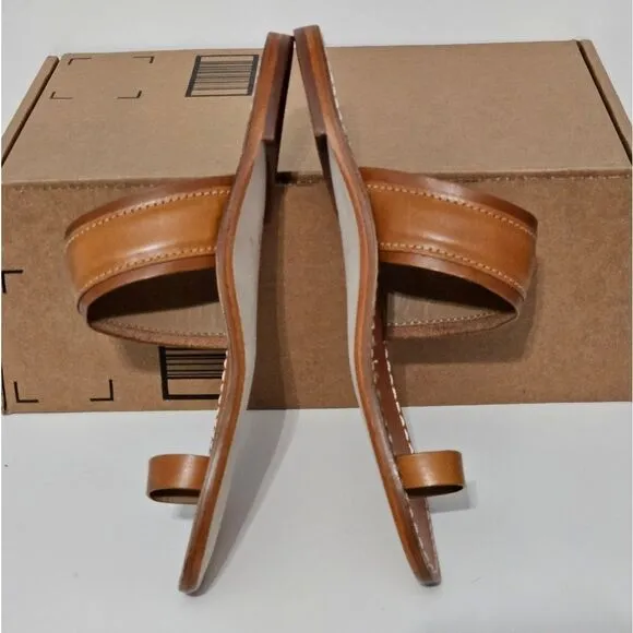 Sam Edelman, Genuine leather flat sandals. NEW-SIZE 8.5