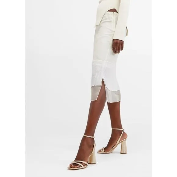 Sam Edelman Kia Ankle Strap High Heel Sandals Gold - 8