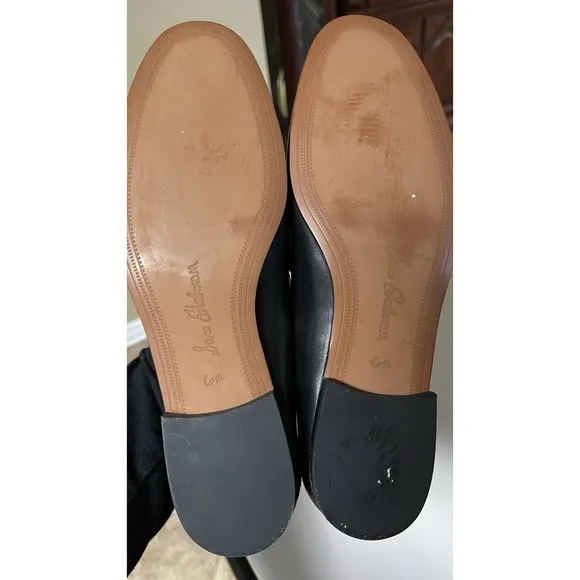 Sam Edelman Lior black leather women's loafers size 6.5