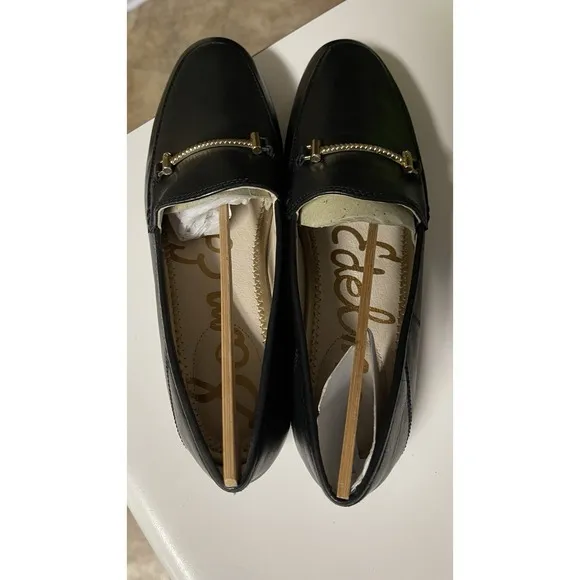 Sam Edelman Lior black leather women's loafers size 6.5