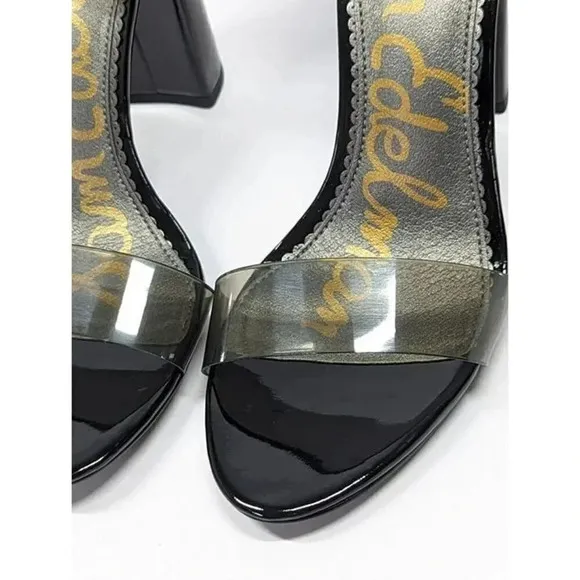 Sam Edelman Women's Yaro Sheer Ankle Strap High-Heel Sandals Size 8.5 MSRP $120
