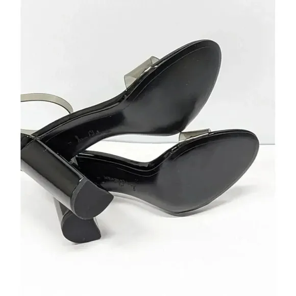 Sam Edelman Women's Yaro Sheer Ankle Strap High-Heel Sandals Size 8.5 MSRP $120