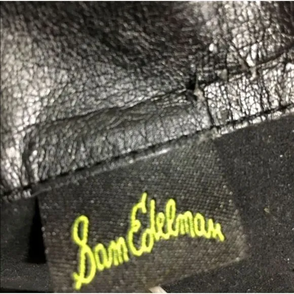 Sam Eldeman Penny Leather Tall Riding Boots Size 9.5M