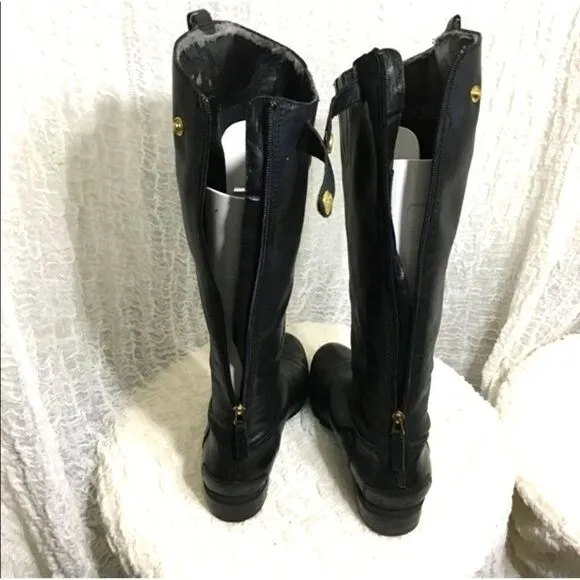 Sam Eldeman Penny Leather Tall Riding Boots Size 9.5M