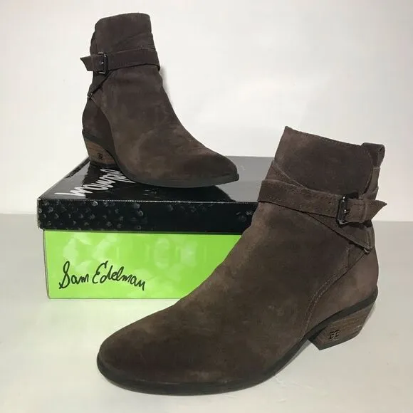 Sam Edelman Polina Suede Ankle Boots