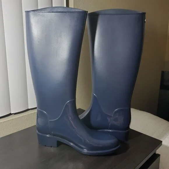 Sam Edelman Sydney Rain Boot Navy Blue Size 8