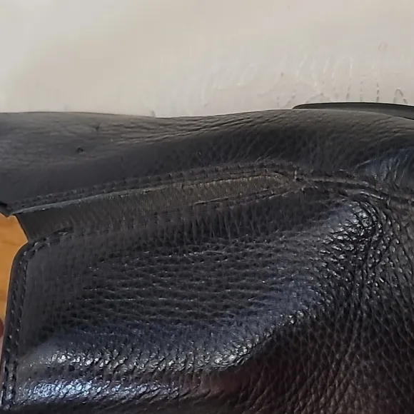 Sandro Men's Leather Loafers Size 10D Black
