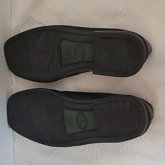 Sandro Men's Leather Loafers Size 10D Black