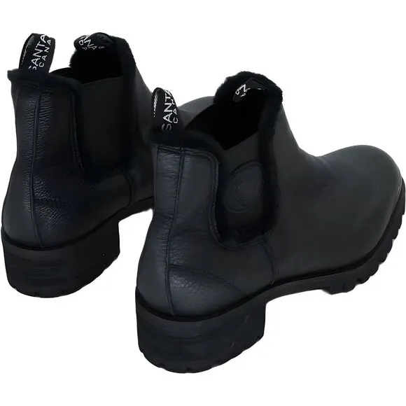 Santana Canada Women's Nina Black Boots Medium 8 M