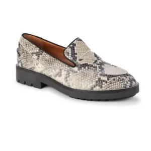 SARTO BY FRANCO SARTOTivoli Snake-Print Leather Loafers size 10 M New with tags