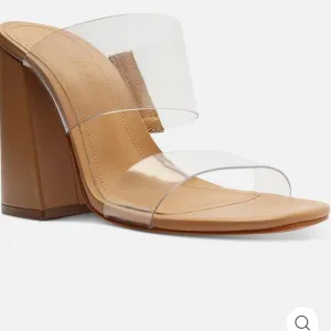 Schutz Victorie Womens Leather Open Toe Slide Sandals, brand new, no box