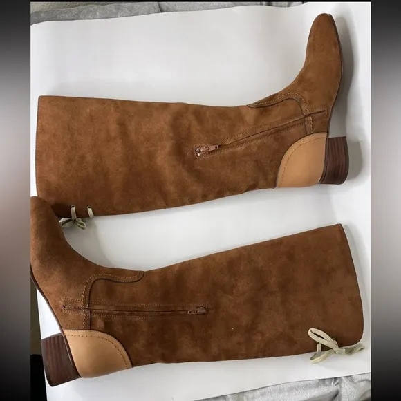 see by chloe Tall Suede Boots EUR 38