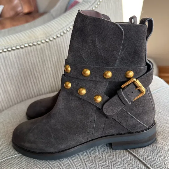 Seebychloe Janis Suede Ankle Boots. Size 36 Women