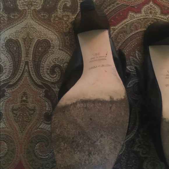 Sergio Rossi Black High Heel Sandals