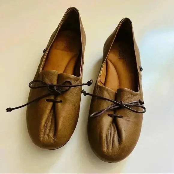 Sergio Tomani Tuka Leather Slip On Shoes