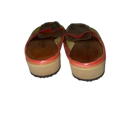 Sesto Meucci Women's Multicolor Shimmer Loafers 8 Casual Flats mules preppy VTG