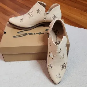 Seven7 Austin Ankle Bootie Faux Suede Leather