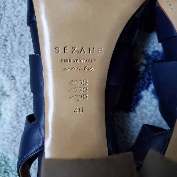 Sezane High Gladiator Sandals size 40