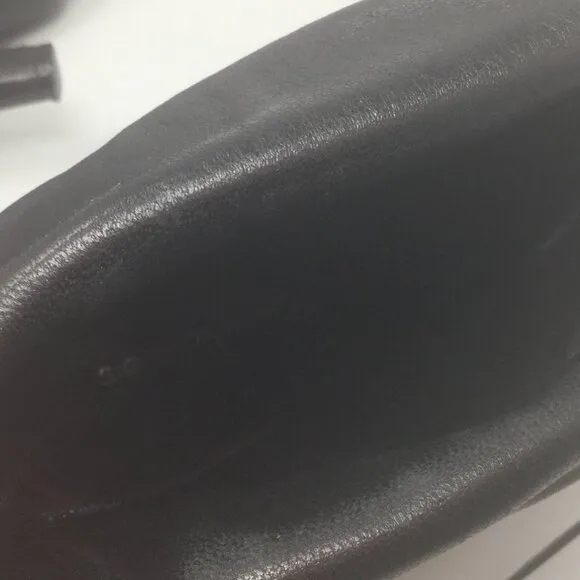 Sigerson Morrison Black Leather Ankle Booties Sz 9