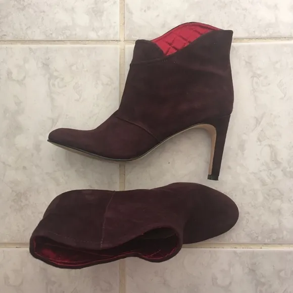 Sigerson Morrison Unity Suede Ankle Boots