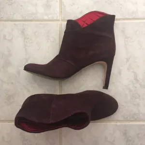 Sigerson Morrison Unity Suede Ankle Boots