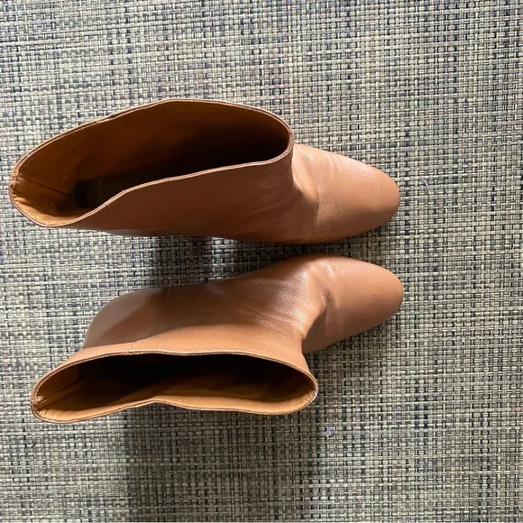 Simon Miller Brown Leather Heeled Boots Booties
