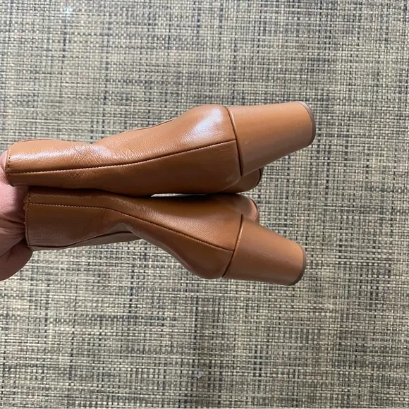 Simon Miller Brown Leather Heeled Boots Booties