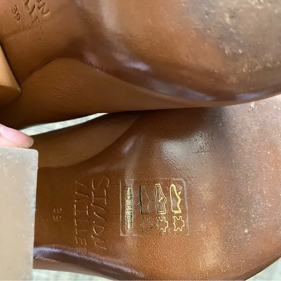 Simon Miller Brown Leather Heeled Boots Booties