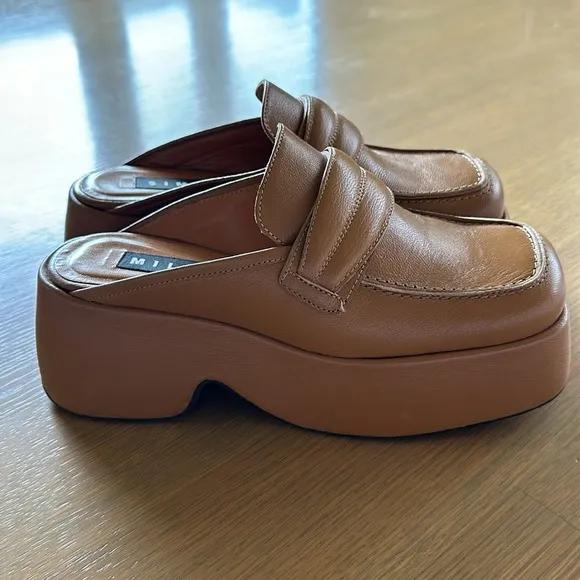 Simon Miller Platform Loafers Slide Shoe