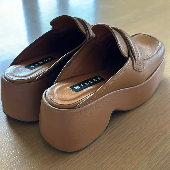 Simon Miller Platform Loafers Slide Shoe