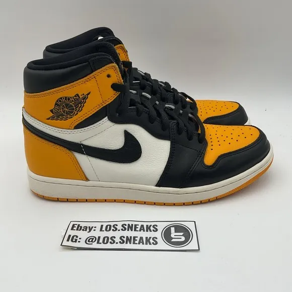 Size 10 - Jordan 1 Retro OG High Yellow Toe (555088-711)