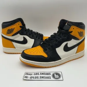 Size 10 - Jordan 1 Retro OG High Yellow Toe (555088-711)