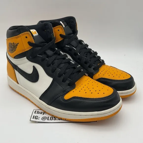 Size 10 - Jordan 1 Retro OG High Yellow Toe (555088-711)