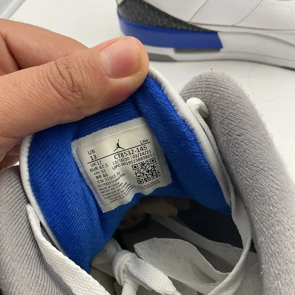 Size 13 - Jordan 3 Retro Mid Racer Blue (CT8532-145)